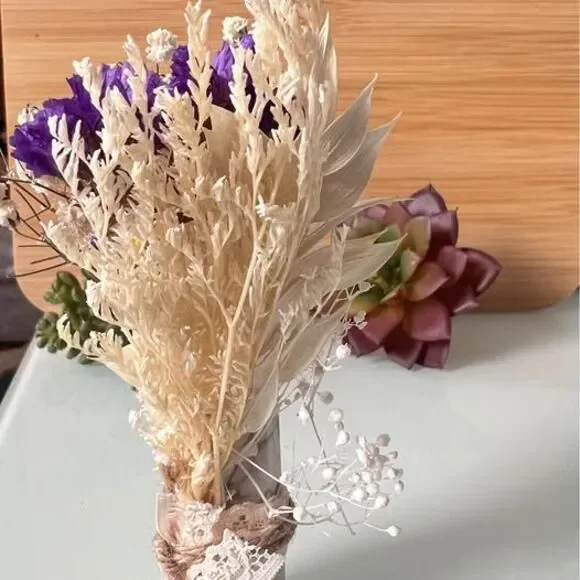 Handmade Crystal Flower Bouquet – Spiritual Home Decor & Gift - Picture 3 of 7